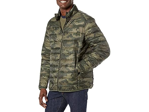 Amazon Essentials Men Packable Lightweight Jacket