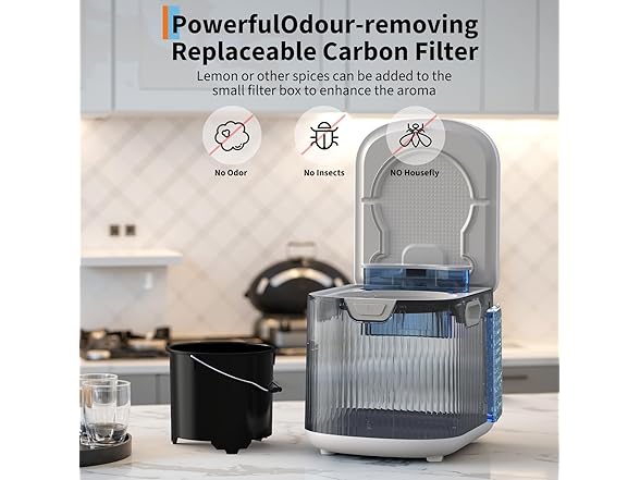 2.5L Fully Automatic Kitchen Compost Bin