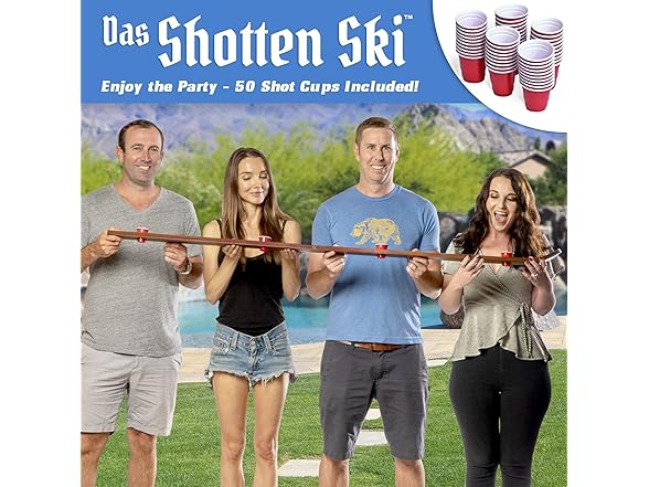 GoPong Das Shotten Ski 