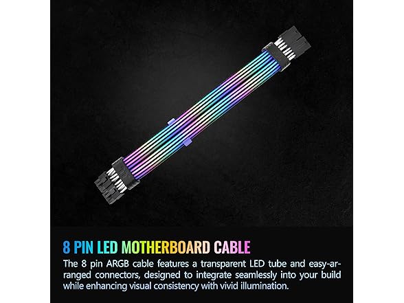 Thermaltake Thermaltake Tt Mod ARGB 8-Pin Cable; Ill
