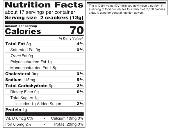 Dare Vinta Crackers, Original – Non-GMO