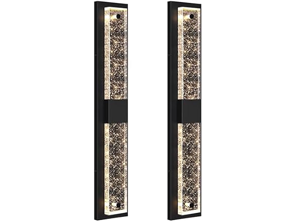 BesLowe Large Wall Light Crystal