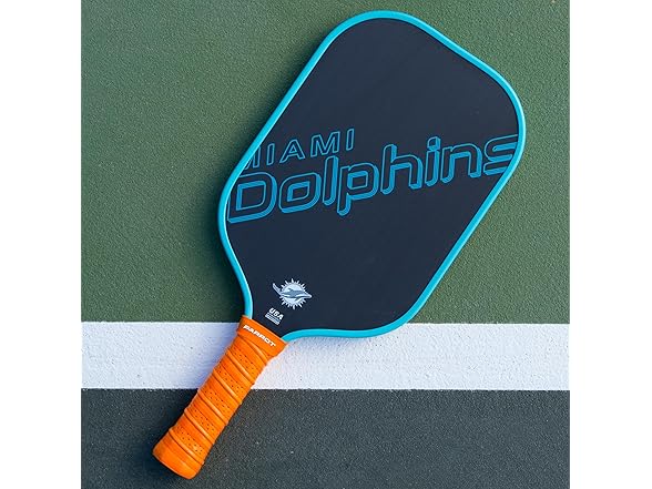 DOLPHINS Pickleball Paddle Wordmark