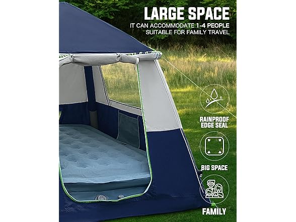 Corani 14.1'x6.5'x9' Inflatable Tent - Blue