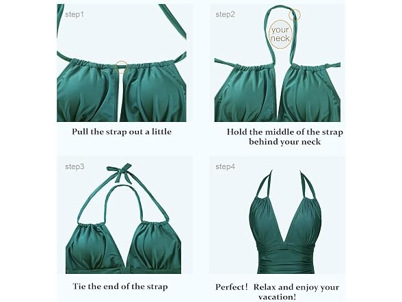 Smismivo Women (XXL) Tummy Control One Swimsuits