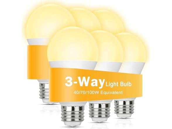 Yochoice B0FZVDJ2TK 3 Way Light Bulbs