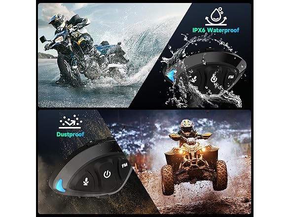 Moman RS-S Motorcycle Helmet Headset