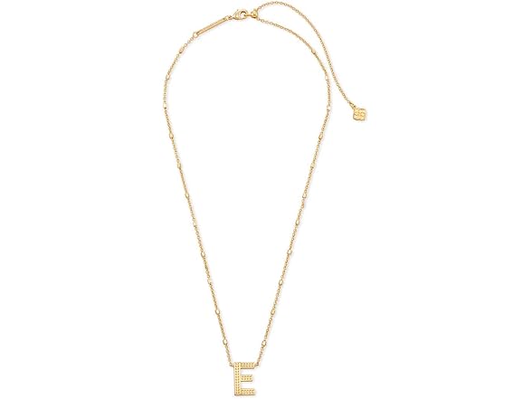 Womens Letters A-Z Pendant Necklace
