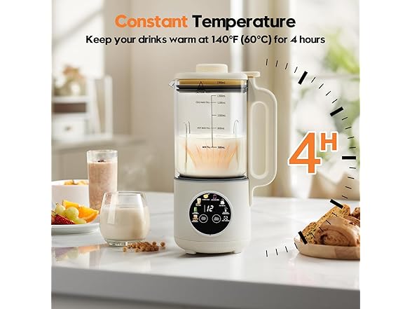 NestEase 8-in-1 Nut Milk Maker
