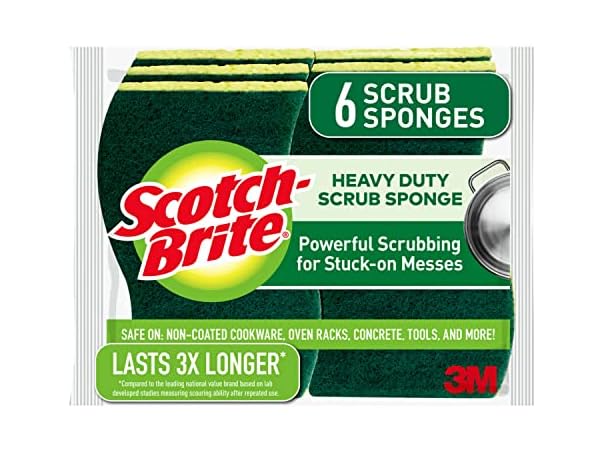 $18.76, Was $26.80, 29% Off! Scotch-Brite Heavy Duty Scrub Sponges 36 Scrubbing Sponges dealfomo