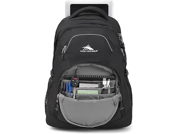 High Sierra Access 2.0 Laptop Backpack, Black