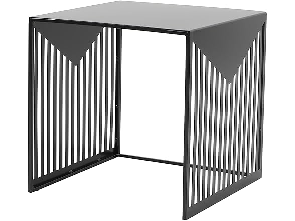 LeisureMod Cisco Square Side Table