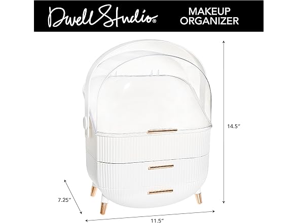 DwellStudio Dustproof Makeup Organizer