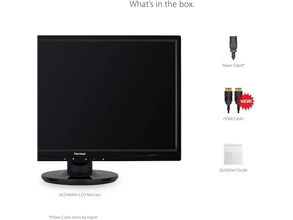 ViewSonic VA2246MH-LED 22 Inch Full HD