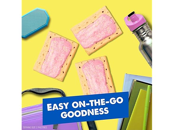 8CT Pop-Tarts Toaster Pastries, Breakfast Foods