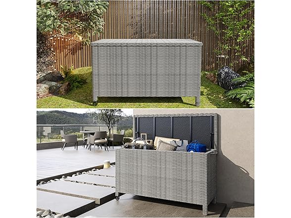 Takywep 140 Gallon Large Deck Box