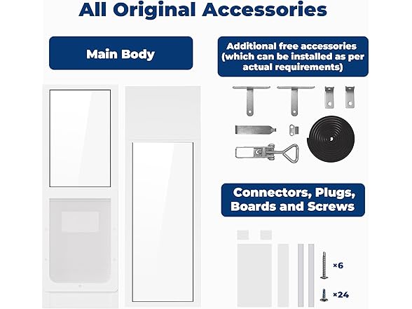 Large Dog Door for Sliding Glass Doors