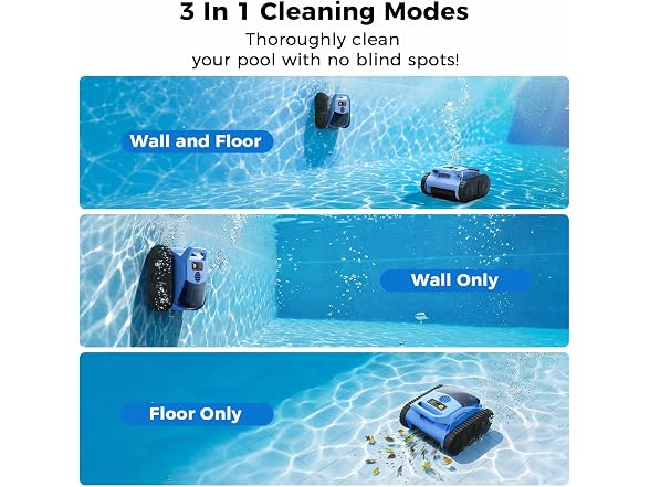 Cordless Robotic Pool Cleaner,Automatic