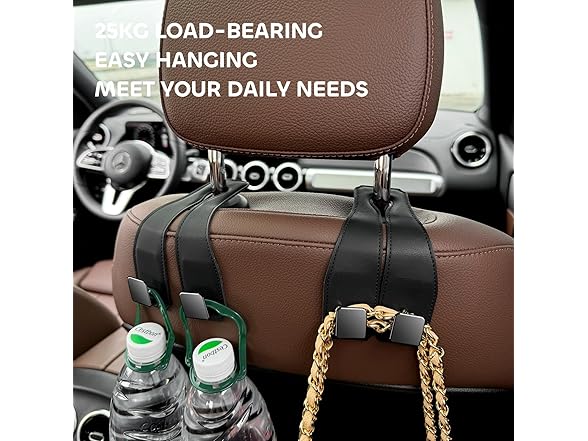 MJYP.in MJYP.in Car Purse Hooks, Double Hooks fo