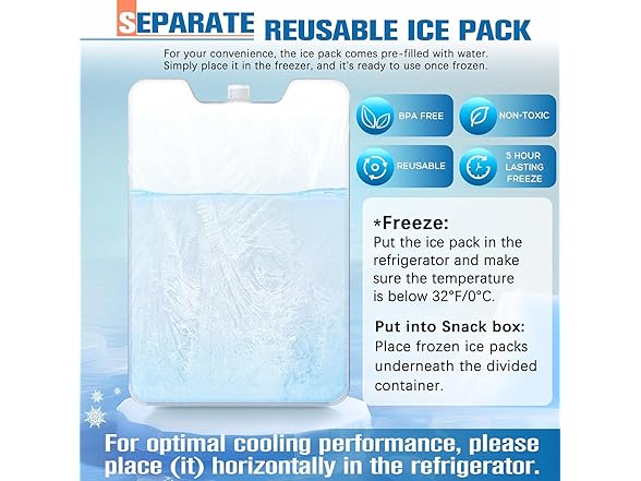 Tendware Portable Snackle Box Container