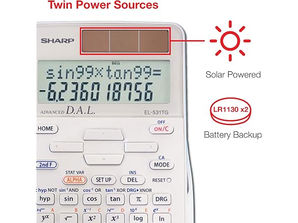 Sharp EL-531TGBDW 12-Digit
