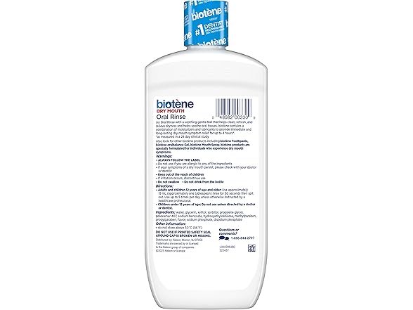 Biotene Dry Mouth Mouthwash Fresh Mint 16oz