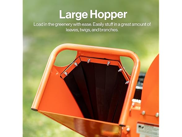 SuperHandy Mini 3in1 Wood Chipper - 7HP