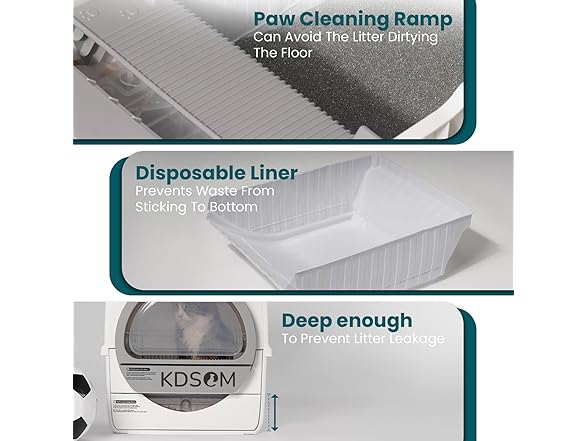KDSOM Self Cleaning Litter Box