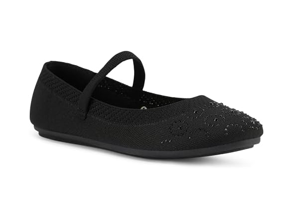 Harborsides Womens Round Toe Strap Flats