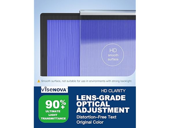 2-Pack Anti Blue Light Screen Protector for 27" Monitor