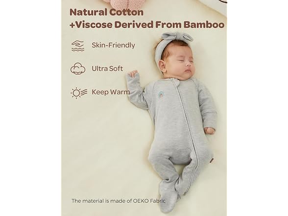 Baby Pajamas for Boys & Girls, 0-24M