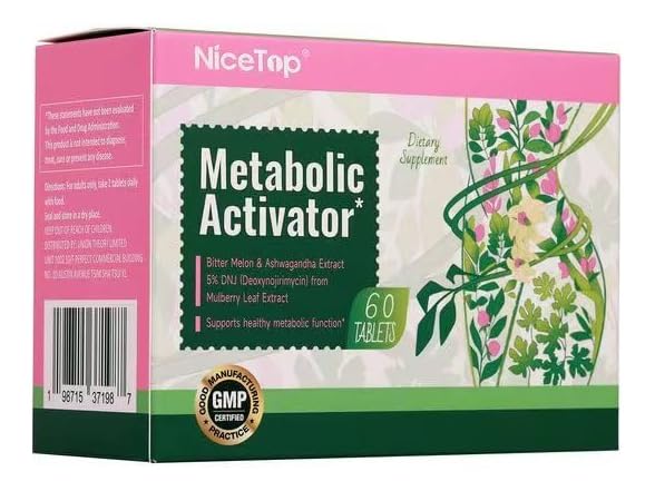 NiceTop Metabolic Activator, 60 Tablets