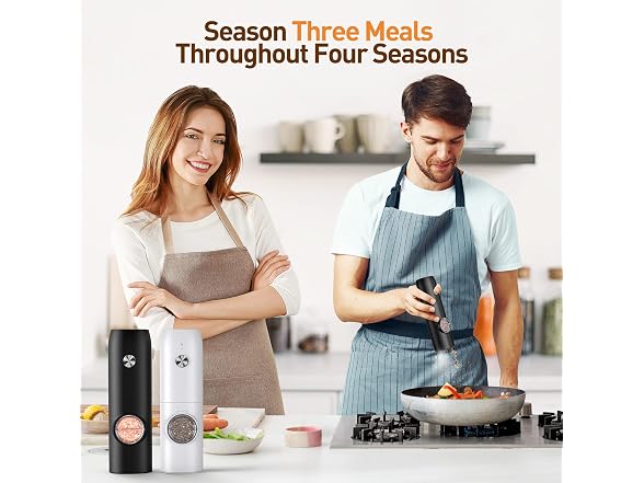 FRTONYI Salt and Pepper Grinder Set