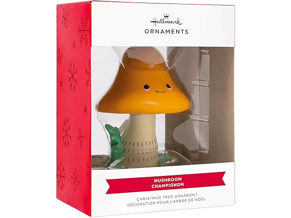 Hallmark Smiling Mushroom Ornament