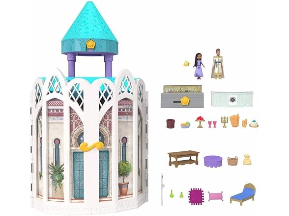 Mattel Disney Wish Rosas Castle Dollhouse
