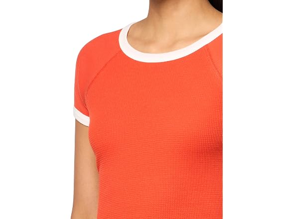 Forever 21 (M) Cropped Ringer Ravishing Tee