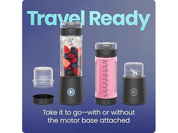 Chefman Cordless Portable Blender