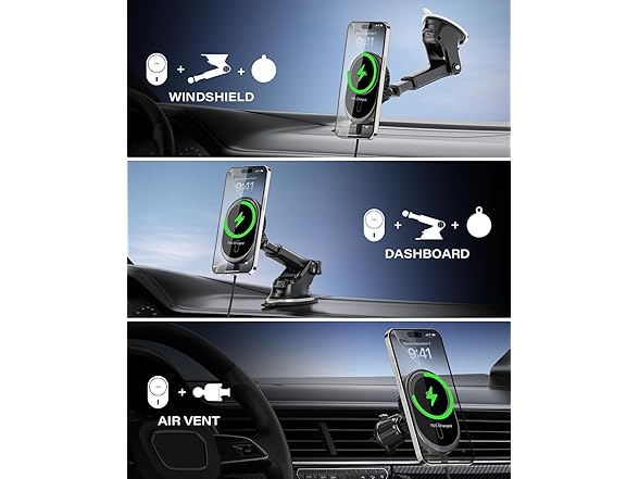 A2C MagSafe Car Mount Charger