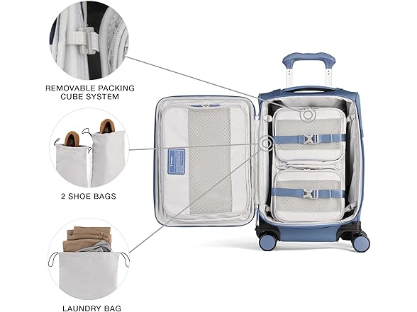 Travelpro VersaPack+ Lightweight Softside Luggage