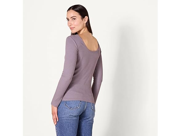 Amazon Essentials Women 2-Pack Scoop Back Long