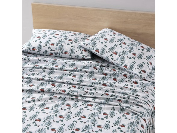 Eddie Bauer - Deer Flannel Sheets King