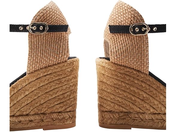 VISCATA Satuna Espadrille Canvas Wedges - Gallery 2
