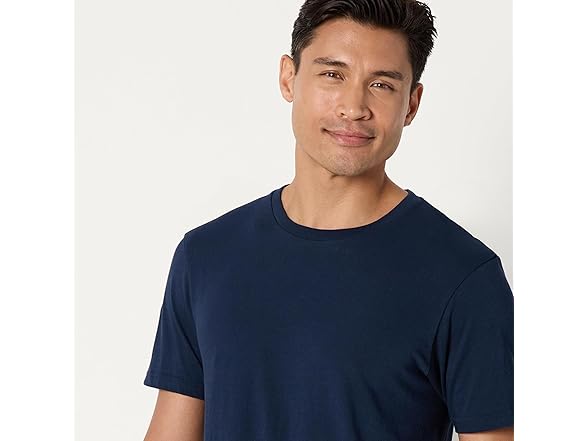 AE Mens SlimFit Cotton Crew Neck Undershirt SS 2Pk