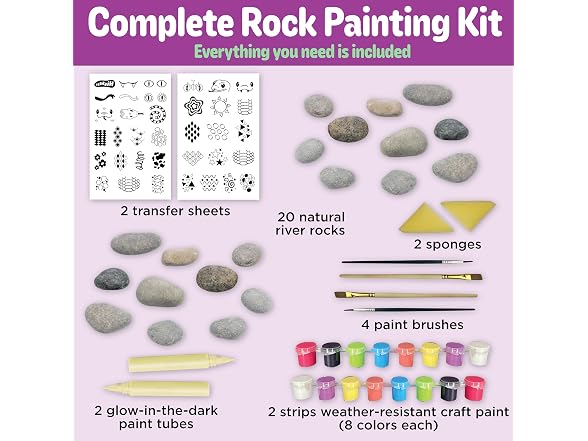 Creativity for Kids Rock Snake Bucket Kit
