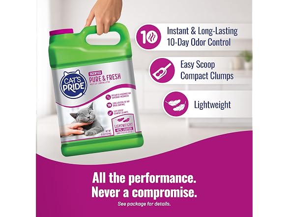 Cat's Pride Premium Lightweight Clumping Litt