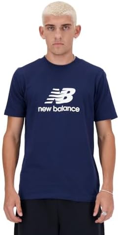 New Balance Men's Sport Essentials Logo T-Shirt, Nb Navy, X-Small