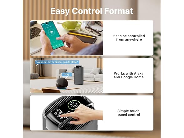 MERONTE MR7566 Air Purifiers for Home