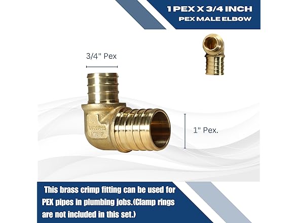 XFITTING Pex 1 inch x 3/4 Inch Pex