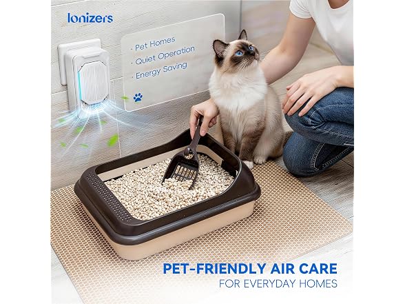 Ionizers Cat Litter Deodorizer