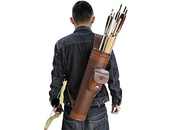 MBVHVVJC Arrow Quiver Leather Bag